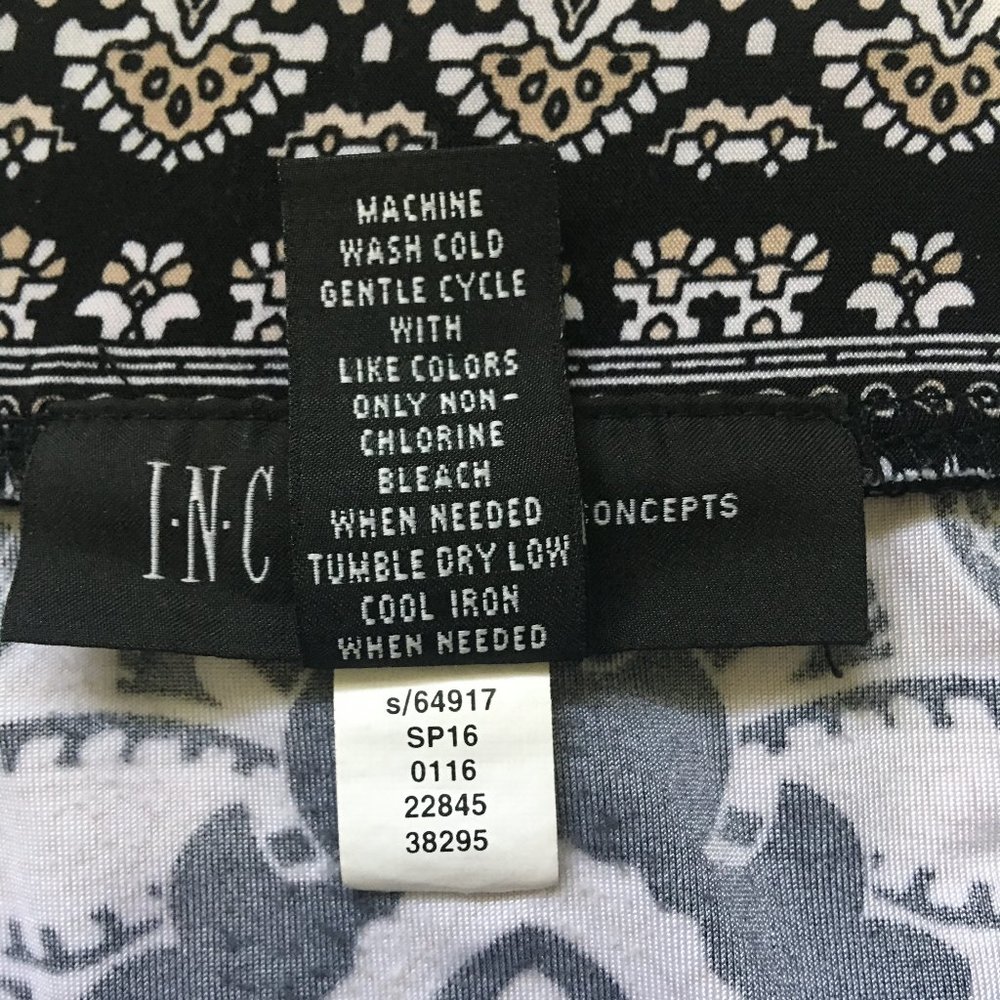 INC International Concepts asymmetrical skirt - Picture 8 of 8